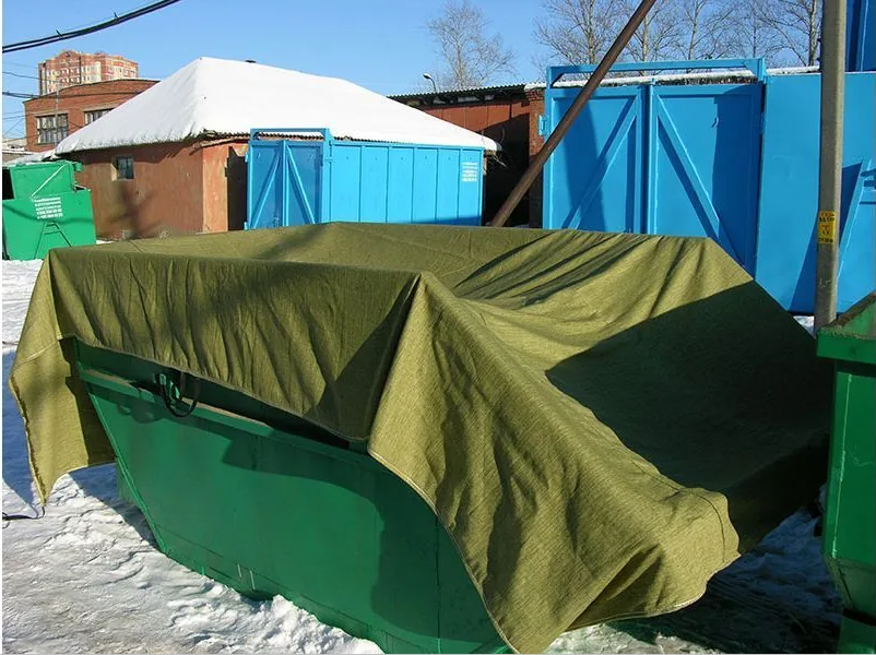 Брезентовий Навіс Для Складу ІЗБ000000106 фото